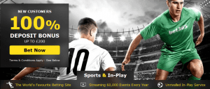 Bet365 100% bonus