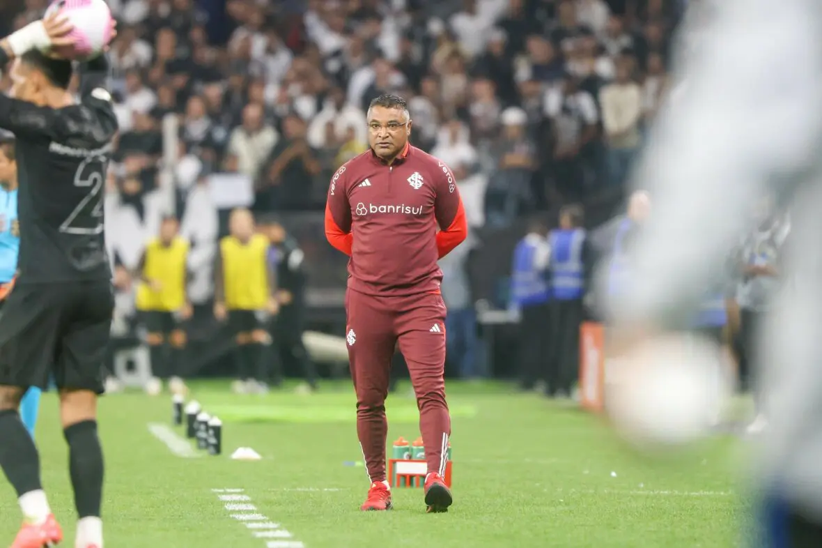 Roger Machado, técnico do Internacional