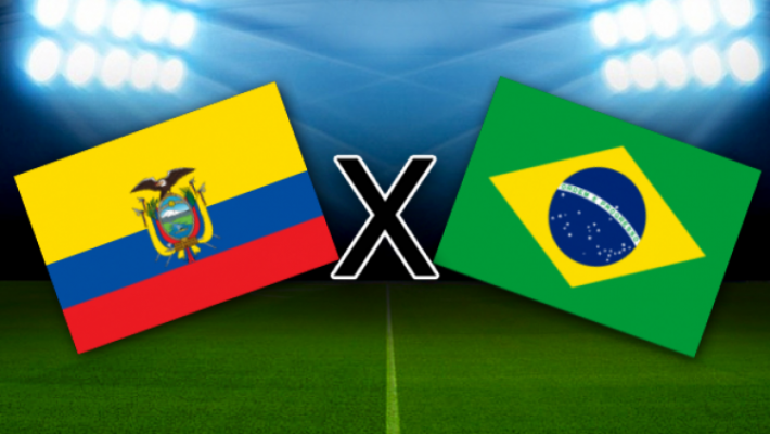 Brasil encara o Equador como favorito na bet365