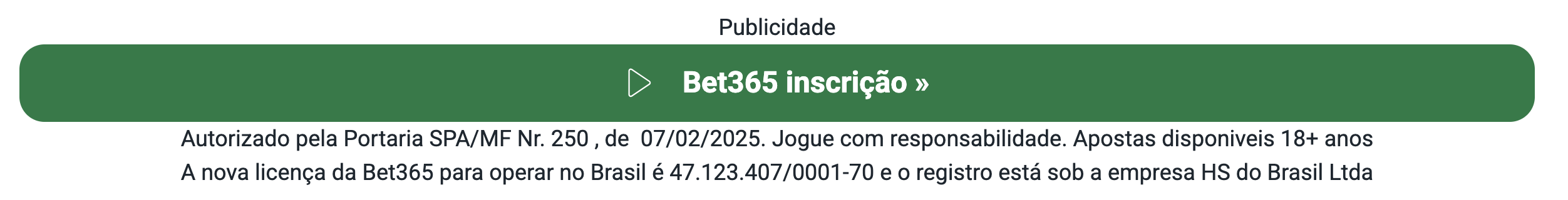 Bet365 button